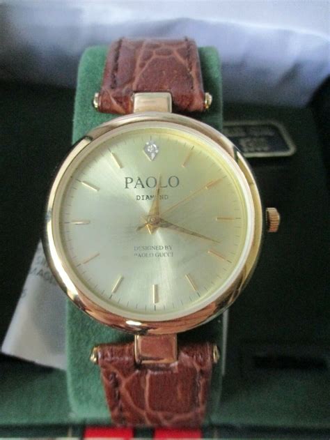 paolo designed by gucci watch